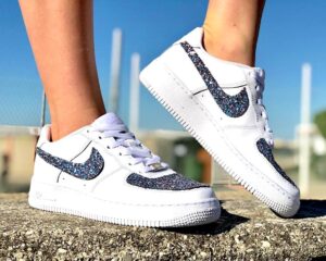 Nike Air Force One Custom Glitter Multicolor