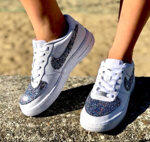 Nike Air Force One Custom Glitter Multicolor