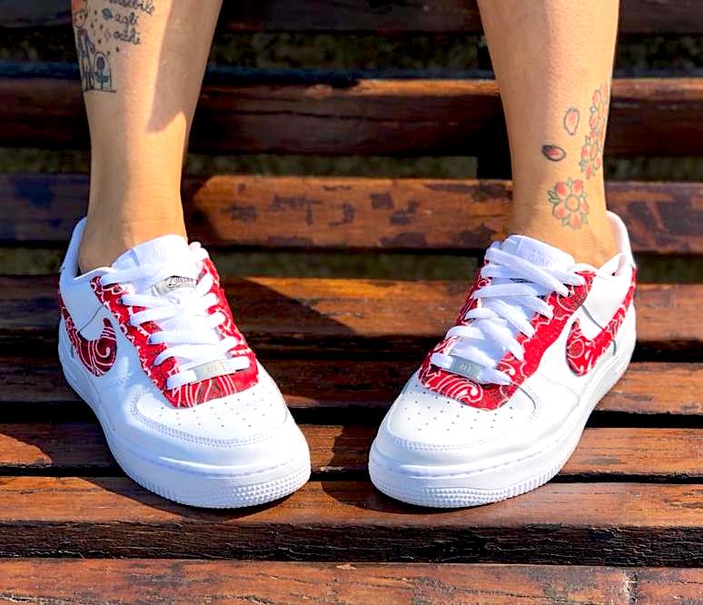 nike air force 1 baffo rosso nike air force 1 baffo rosso