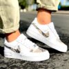 Nike Air Force One Custom Eco Pitone Roccia