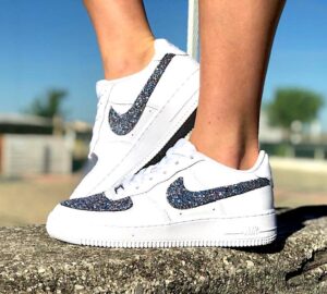 Nike Air Force One Custom Glitter Multicolor