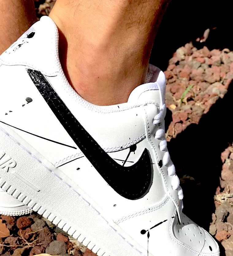 Nike Air Force One Custom Dirty Baffo Pitonato
