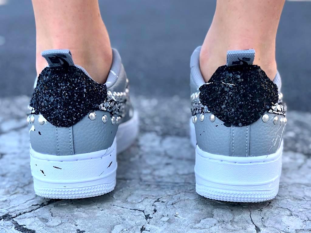 nike air force one baffo nero