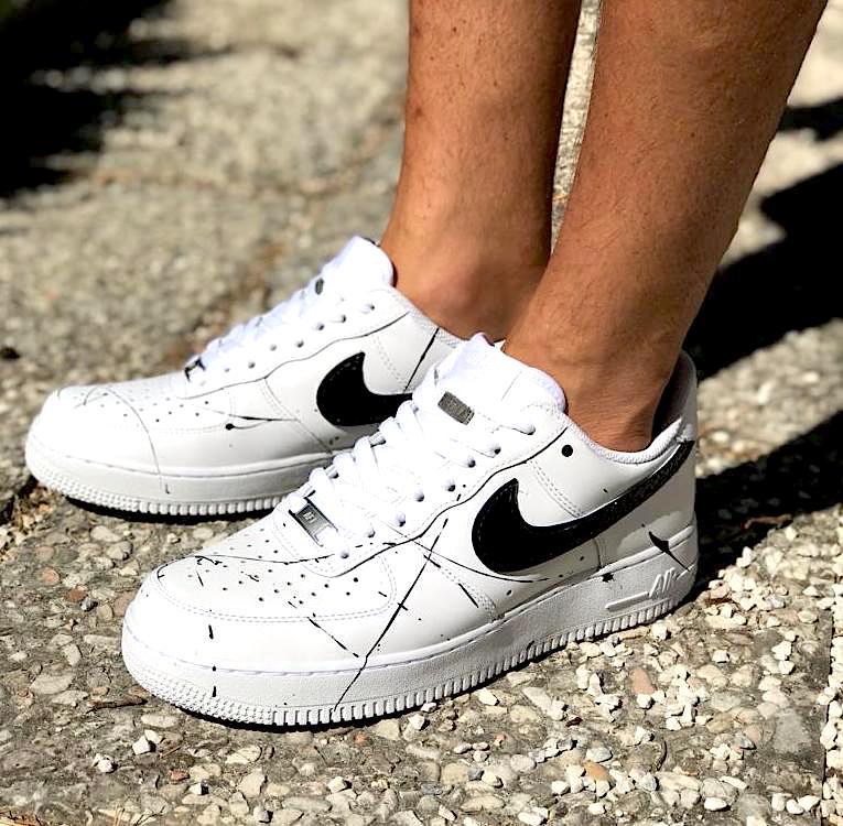 Nike Air Force One Custom Dirty Baffo Pitonato