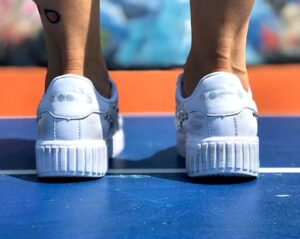 Diadora Personalizzate Game Step Borchie & Sporcatura Vintage