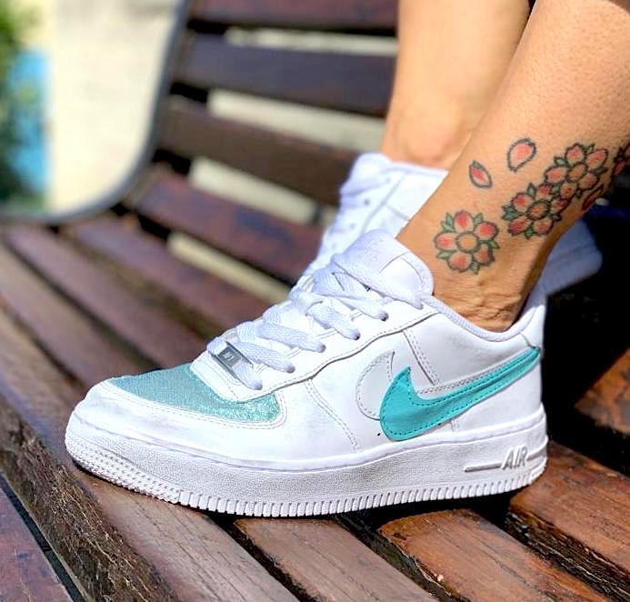 nike azzurre tiffany