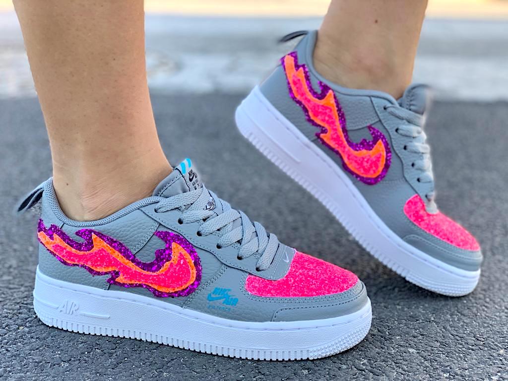 air force one nike rosa