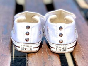 Converse All Star Personalizzate Bambino Stellina & Borchie