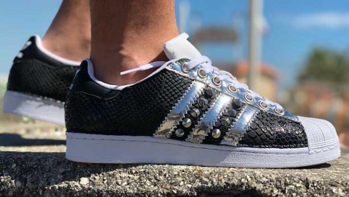 adidas superstar animalier