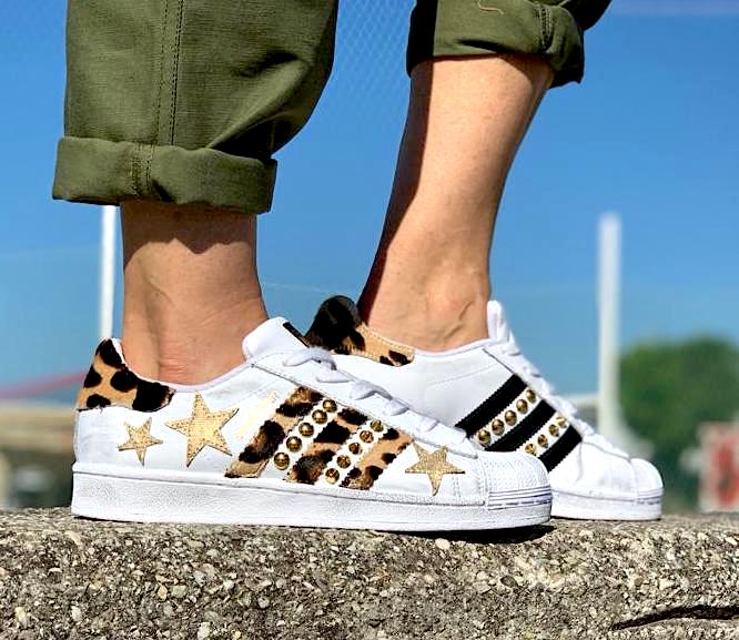 Adidas Superstar Custom Cavallino Maculato | LLab scarpe personalizzate