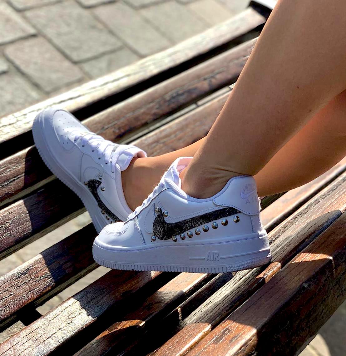 nike air force 1 doppio baffo