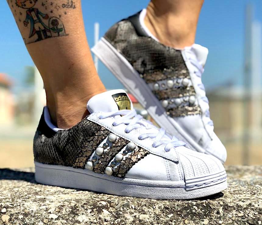 adidas all star silver