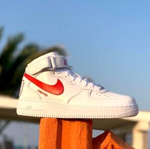 Air force baffo rosso outlet