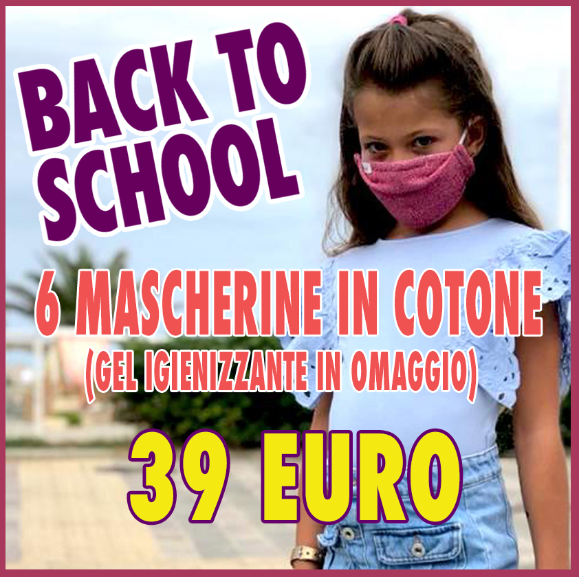 Kit Mascherine Fashion Back To School