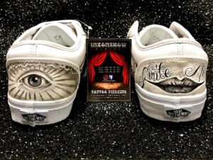 Vans Custom Old Skool Atwood Dipinta A Mano 