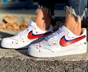 Nike air force rosse e blu outlet