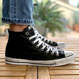 Scarpe all star pelle hotsell