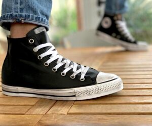 Converse All Star Personalizzate Vera Pelle