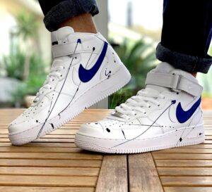 nike air force blu elettrico