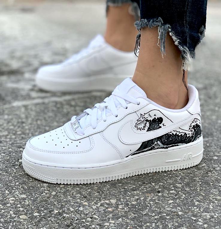 nike air force on e