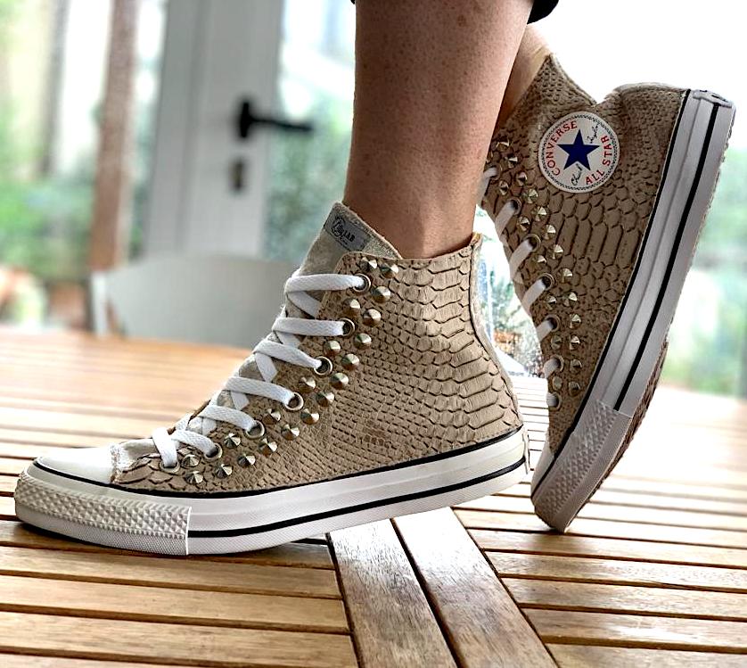 all star personalizzate borchie