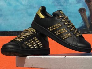 adidas nere oro