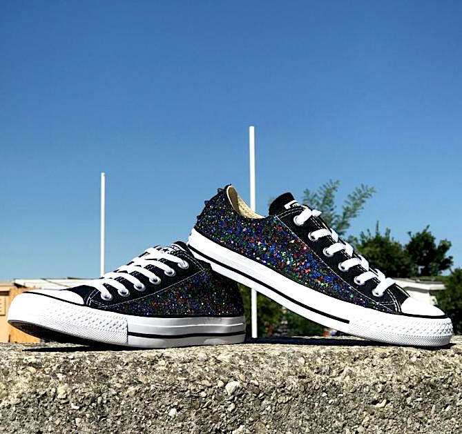 converse glitter multicolor