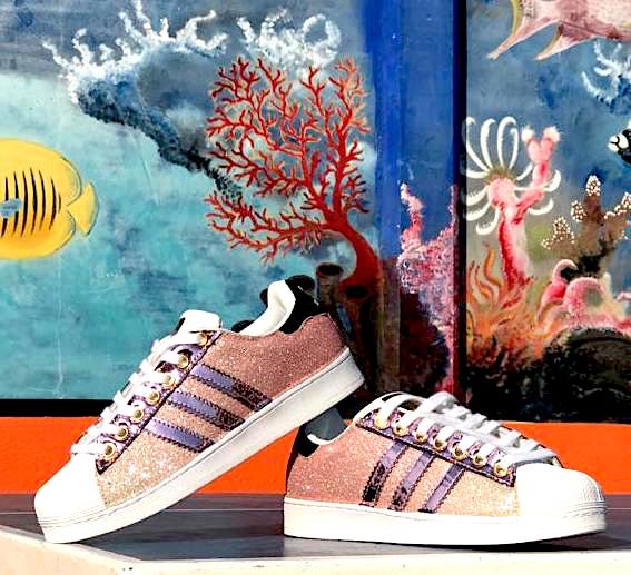 adidas superstar lilla