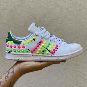 Adidas Stan Smith Personalizzate Total Borchie Multicolor Dirty