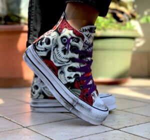 scarpe personalizzate converse