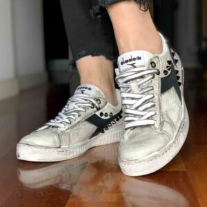 Diadora Personalizzate Game Leather Waxed Logo Spezzato