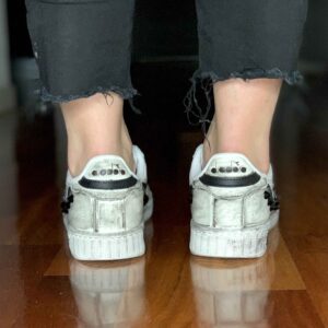 Diadora Personalizzate Game Leather Waxed Logo Spezzato