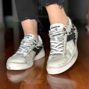 Diadora Personalizzate Game Leather Waxed Logo Spezzato