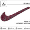Nike Swoosh | 13 - Leopardato Bordeaux