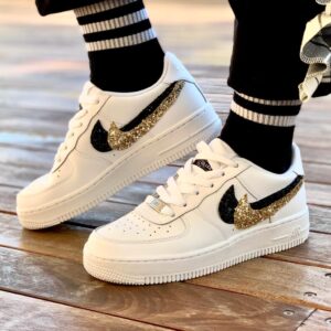 air force 1 nere oro
