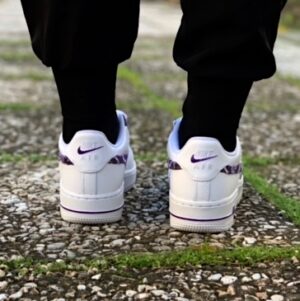 Nike Air Force One Custom Bandana Viola