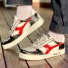 Diadora Personalizzate B Elite Cartoon Dipinte A Mano Rosso & Nero