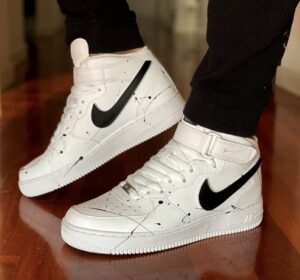Nike Air Force One Custom MID Swoosh Intercambiabili