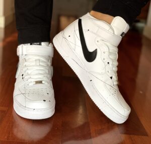Nike Air Force One Custom MID Swoosh Intercambiabili