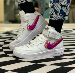 air force swoosh rosa