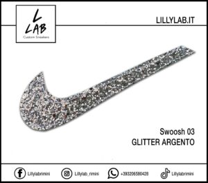 Nike Swoosh | 03 - Glitter Argento