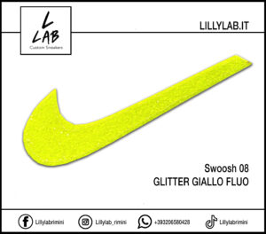 Nike Swoosh | 08 - Glitter Giallo Fluo