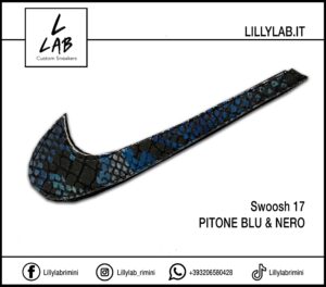 Nike Swoosh | 17 - Pitone Blu & Nero