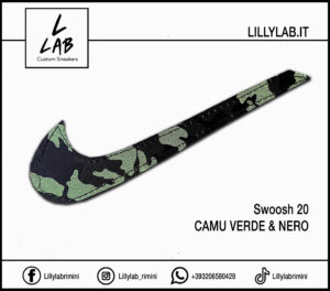 Nike Swoosh | 20 - Camouflage Verde & Nero