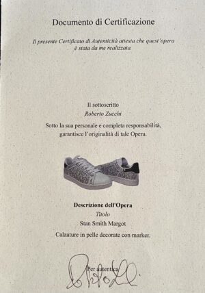 Adidas Stan Smith Personalizzate Byro Art Collection - Margot
