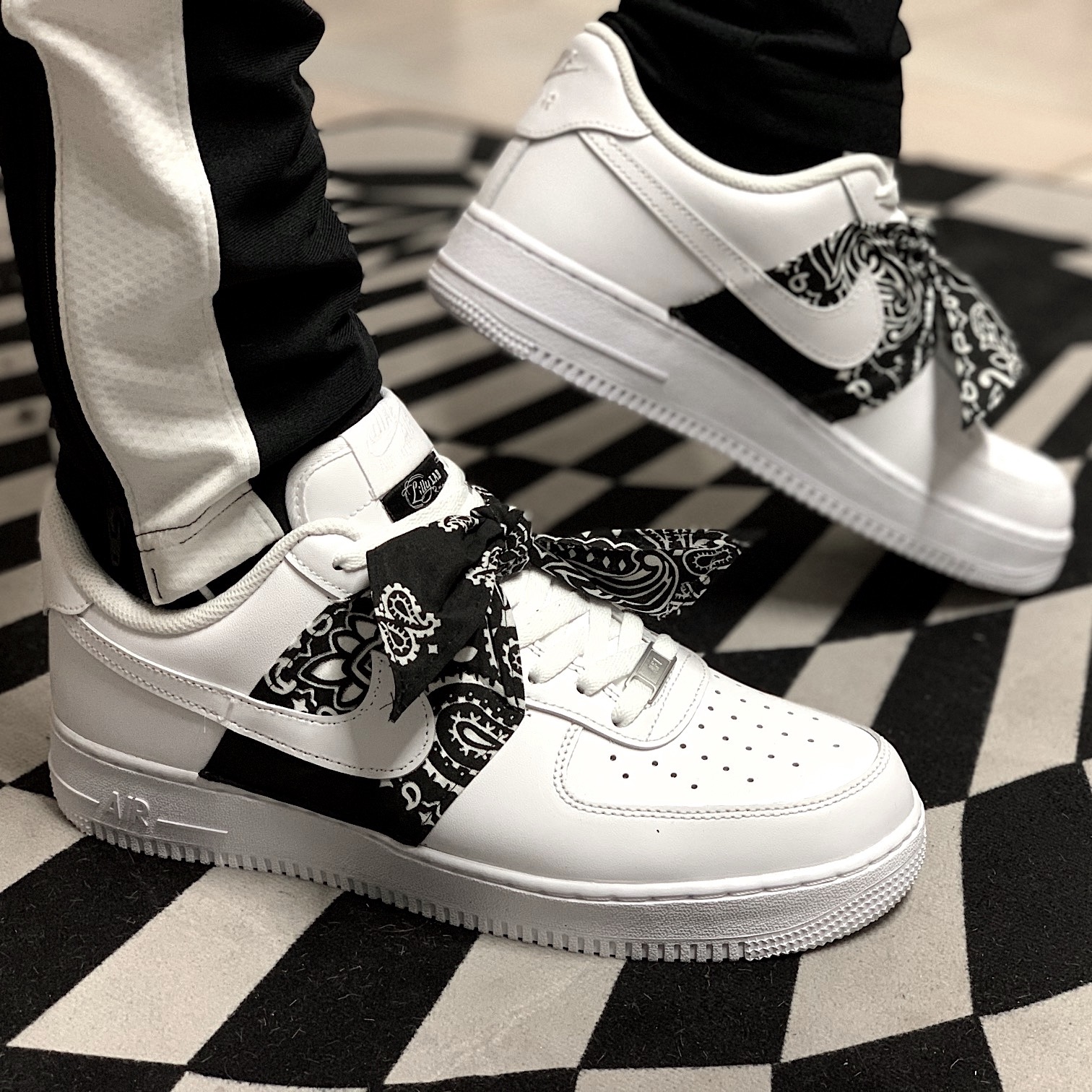 air force 1 grigie e nere