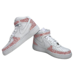 Nike Air Force One Custom Mid Byro Art Collection - Nicole