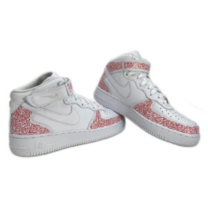 Nike Air Force One Custom Mid Byro Art Collection - Nicole