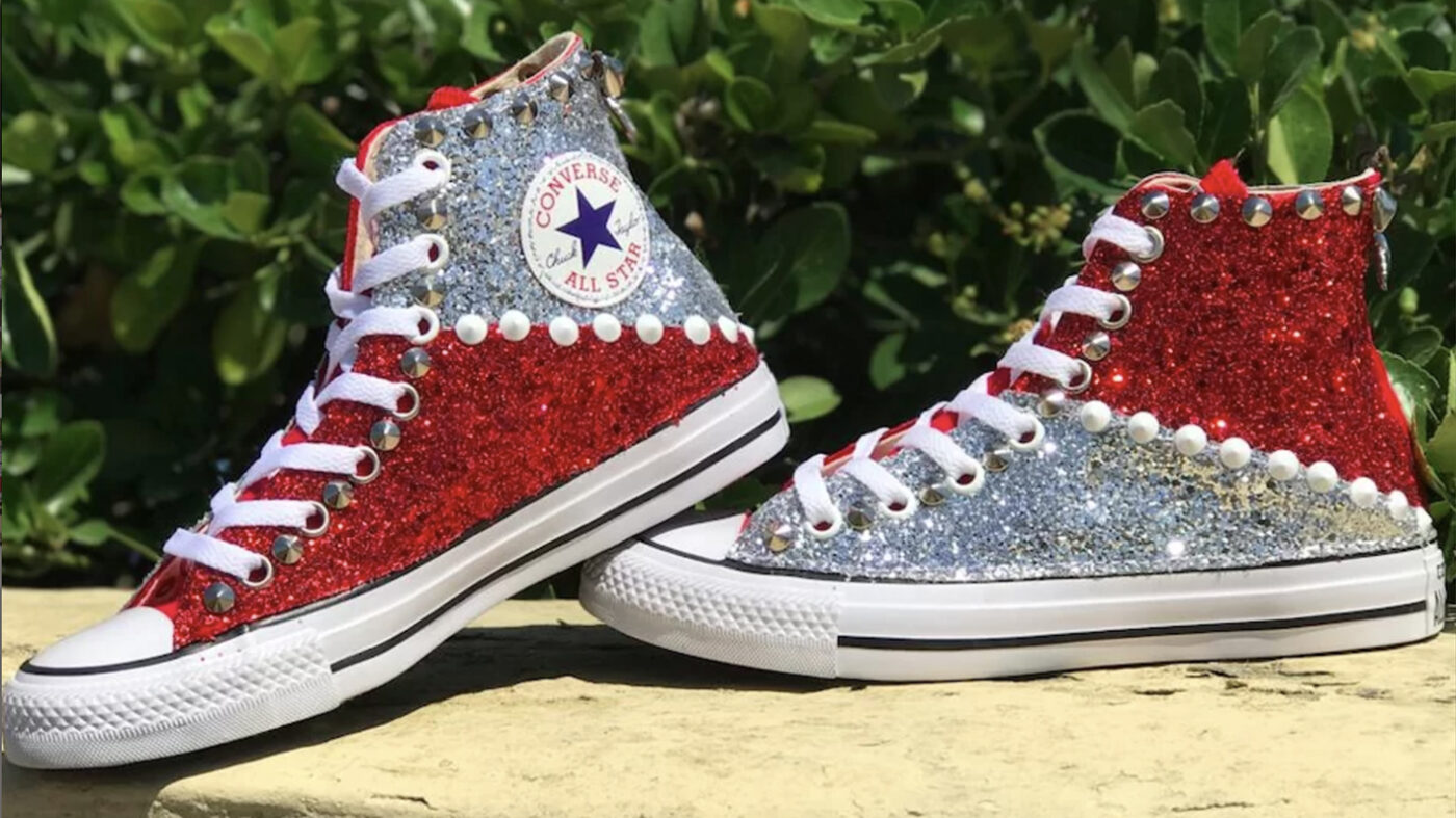 Converse Glitter