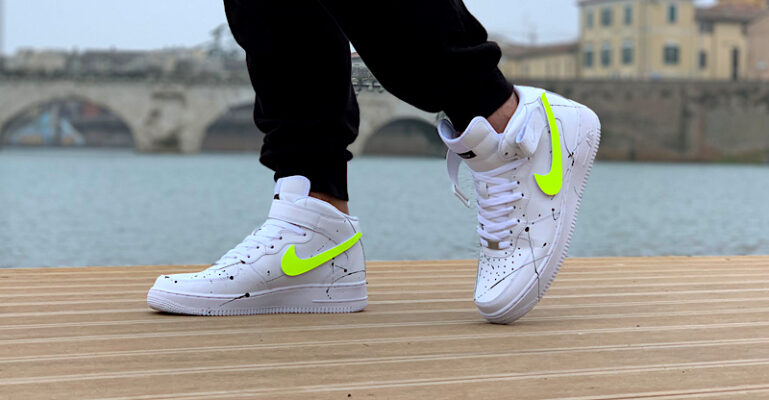 Air Force One Custom Mid | LLAB Scarpe Personalizzate
